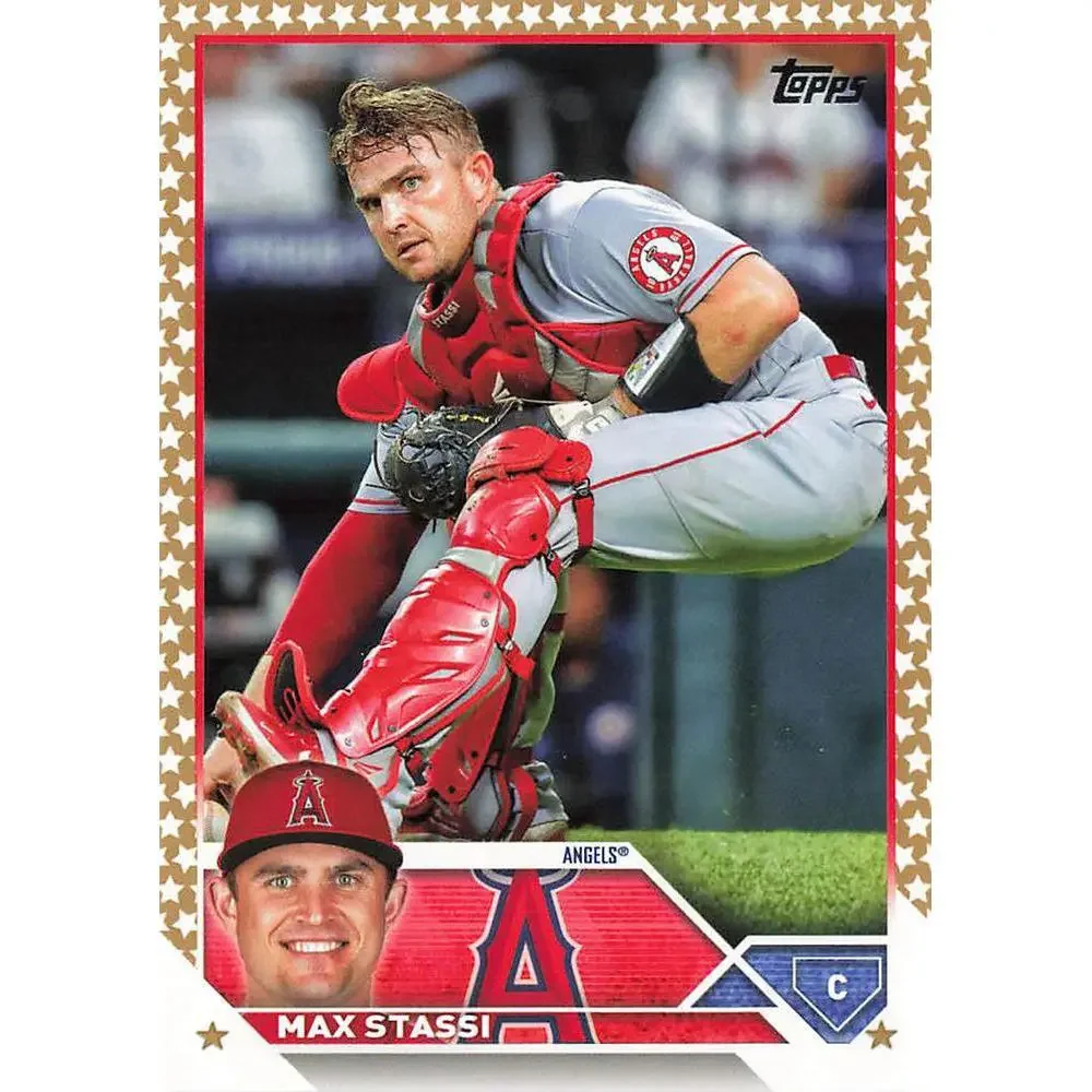 2023 Topps Gold Star Max Stassi #85 Angels
